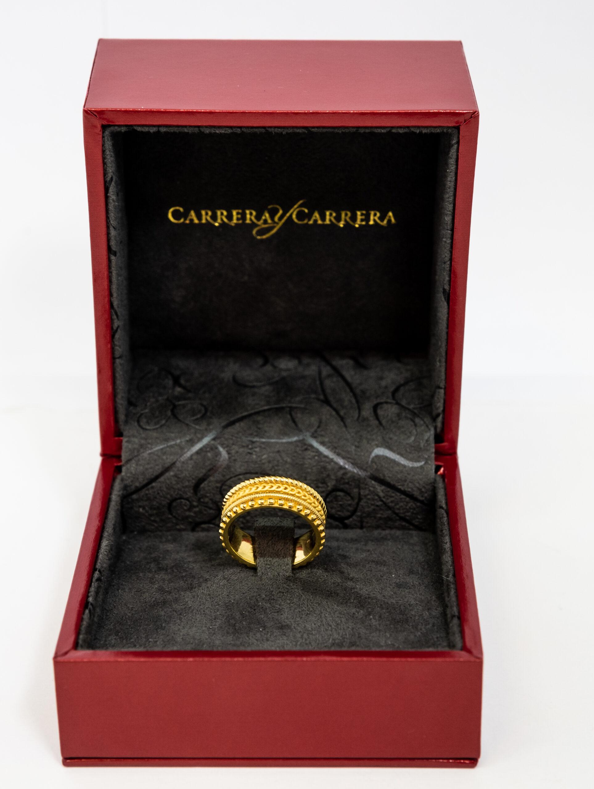 Carrera y Carrera Ruedo 18 Karat Yellow Gold Ring, 10076507 In New Condition For Sale In North Miami Beach, FL