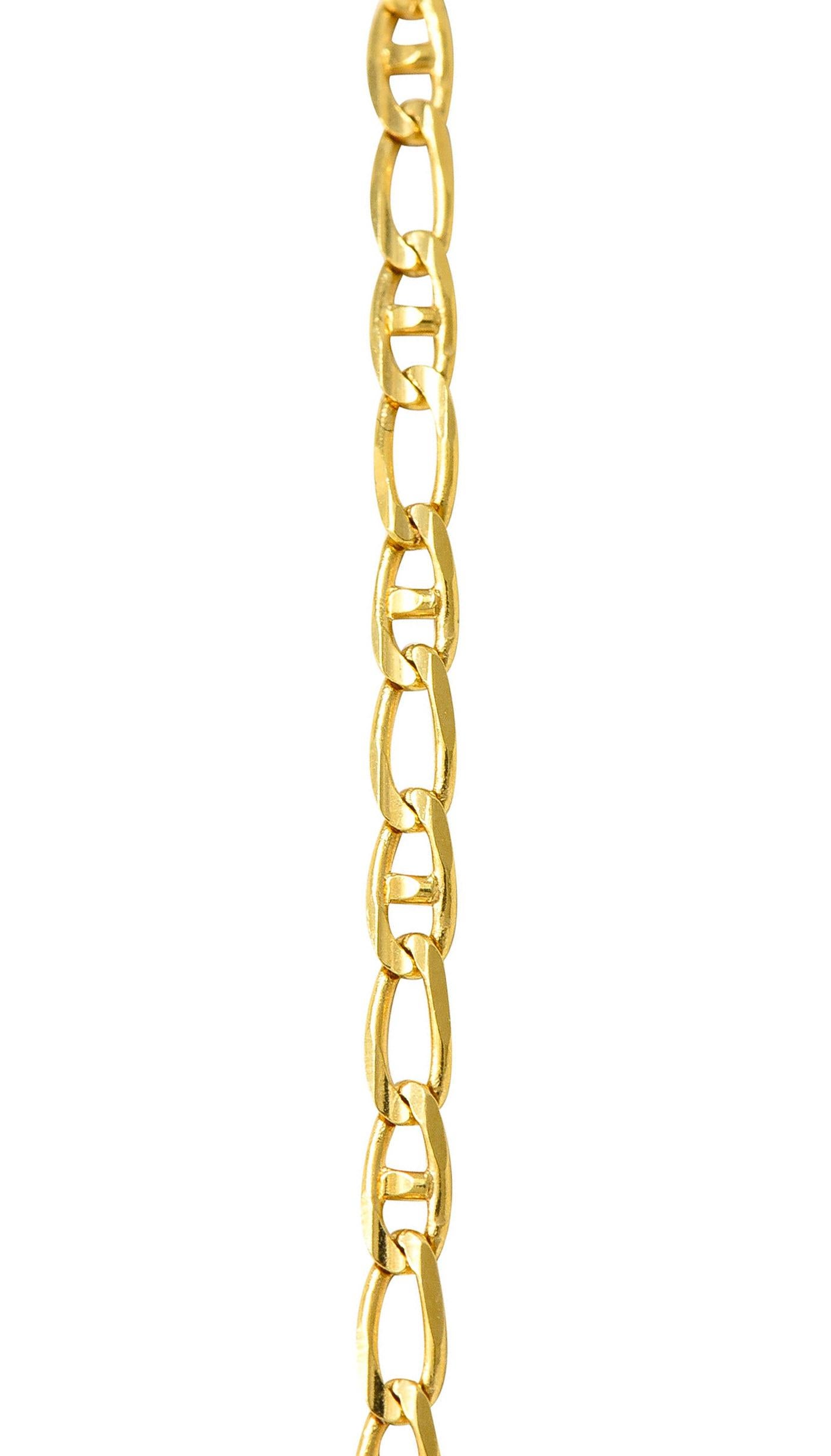 Carrera Y Carrera Sapphire Ruby Diamond 18 Karat Yellow Gold Elephante Necklace 1