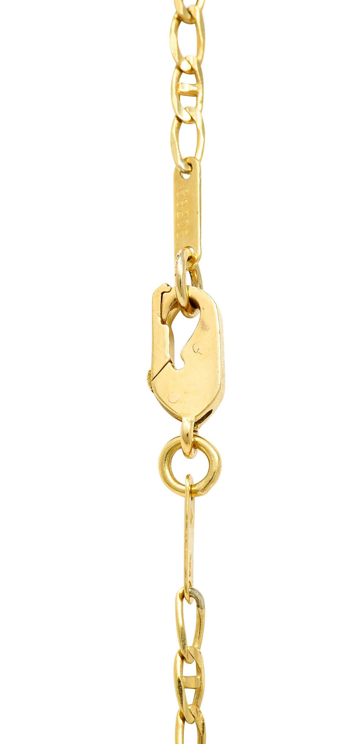 Carrera Y Carrera Sapphire Ruby Diamond 18 Karat Yellow Gold Elephante Necklace 2