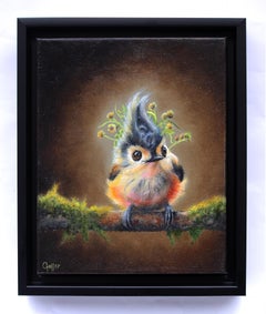 "Pippin" - Hyperrealist Animal Portrait, Oil Painting on Gallery Canvas