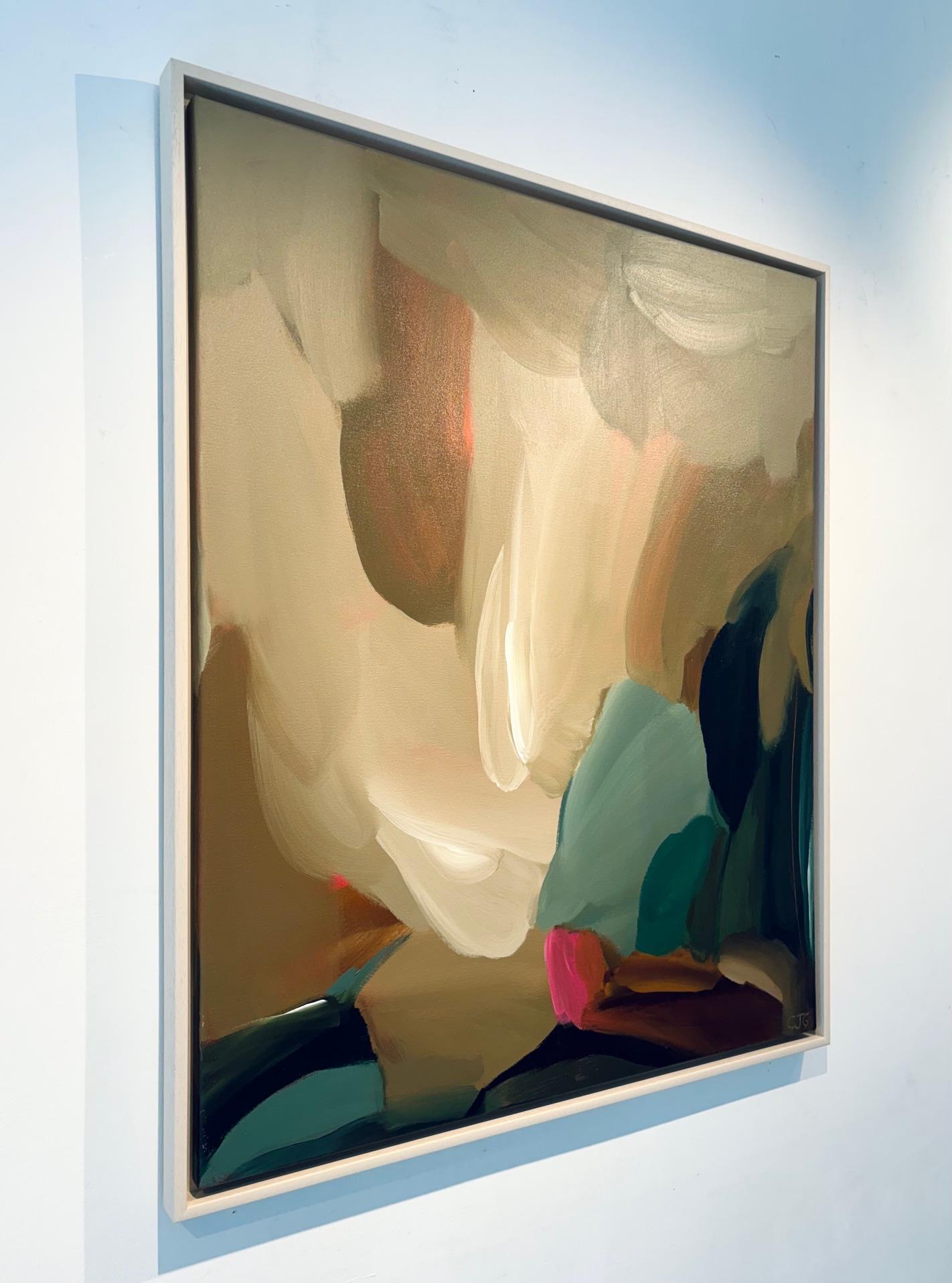 Ernte - Original Kunstwerk - abstrakte Mischtechnik - zeitgenössische Kunst (Abstrakt), Painting, von Carrie Jean Goldsmith