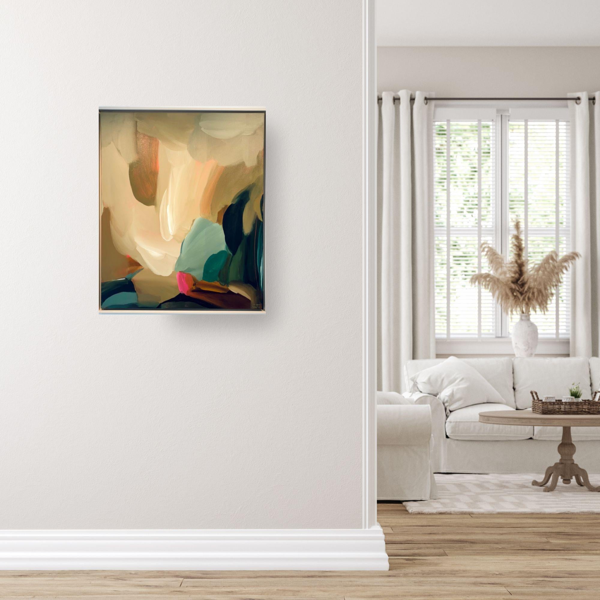 Cette œuvre d'art exceptionnelle est actuellement exposée et disponible à la vente à la Signet Contemporary Art Gallery et en ligne.

Œuvre abstraite originale, 