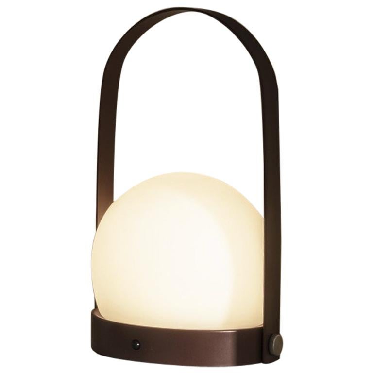 Carrie LED Lamp, Burned Red by Norm Architects For Sale