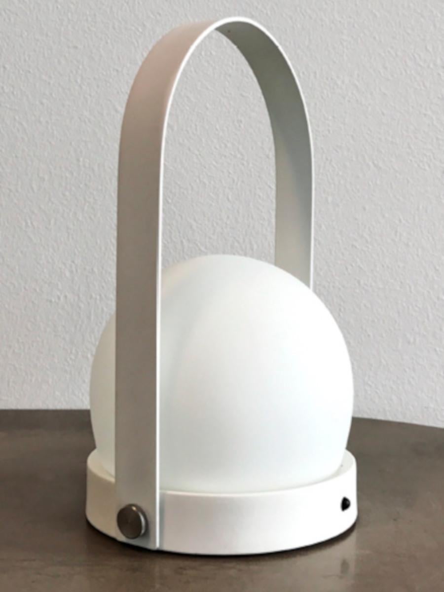 Bulgarian Carrie LED Lamp, White by Norm Architects For Sale