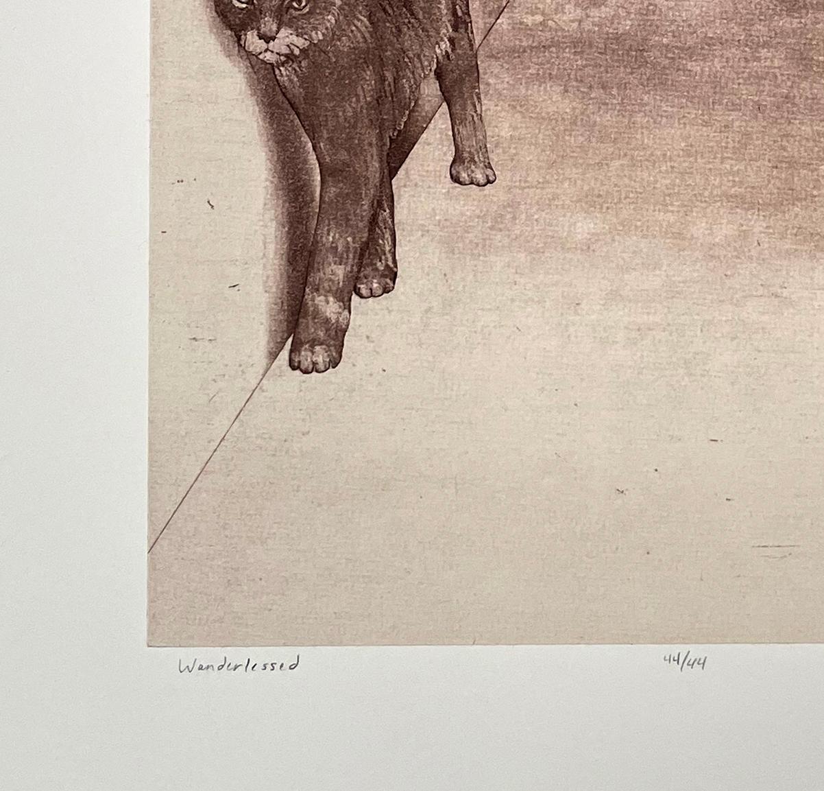 Wanderlustige (Braun), Animal Print, von Carrie Lingscheit