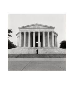 "Jefferson Memorial" by Carrie Mae Weems (Black and White, Photograph)