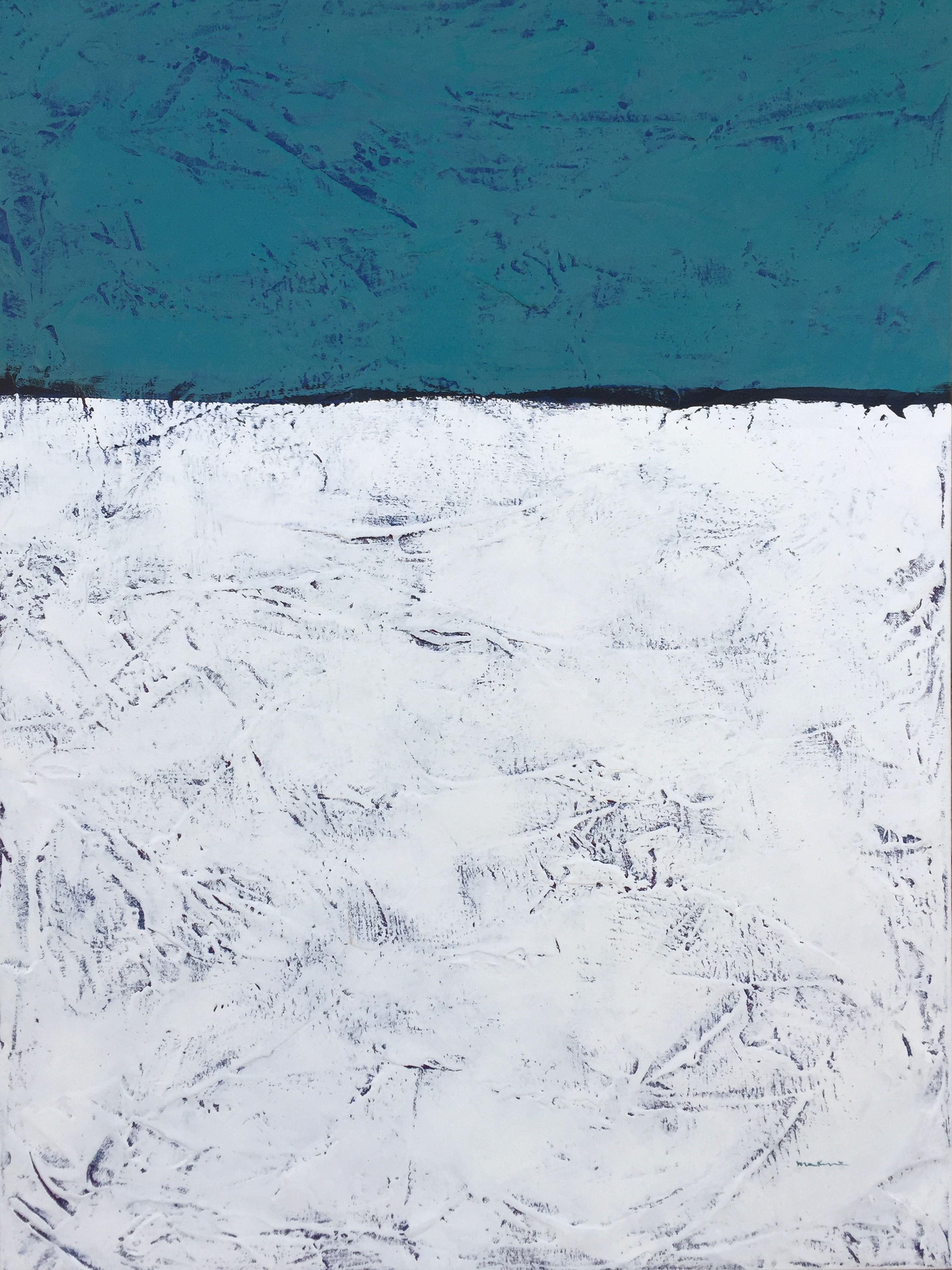 Carrie MaKenna Abstract Painting - Clear and Bright, Painting, Acrylic on Canvas