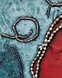 Corazón del mar, Pintura, Acrílico sobre lienzo