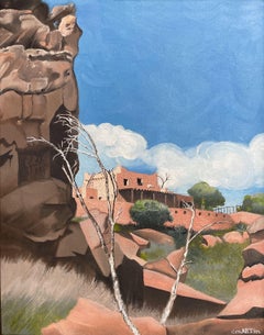 Canyon Casa, Painting, Oil on Canvas