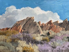 Fall on the Rocks, Painting, Oil on Canvas