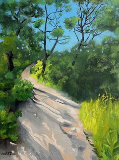 Red Rocks Trail, Painting, Oil on Canvas