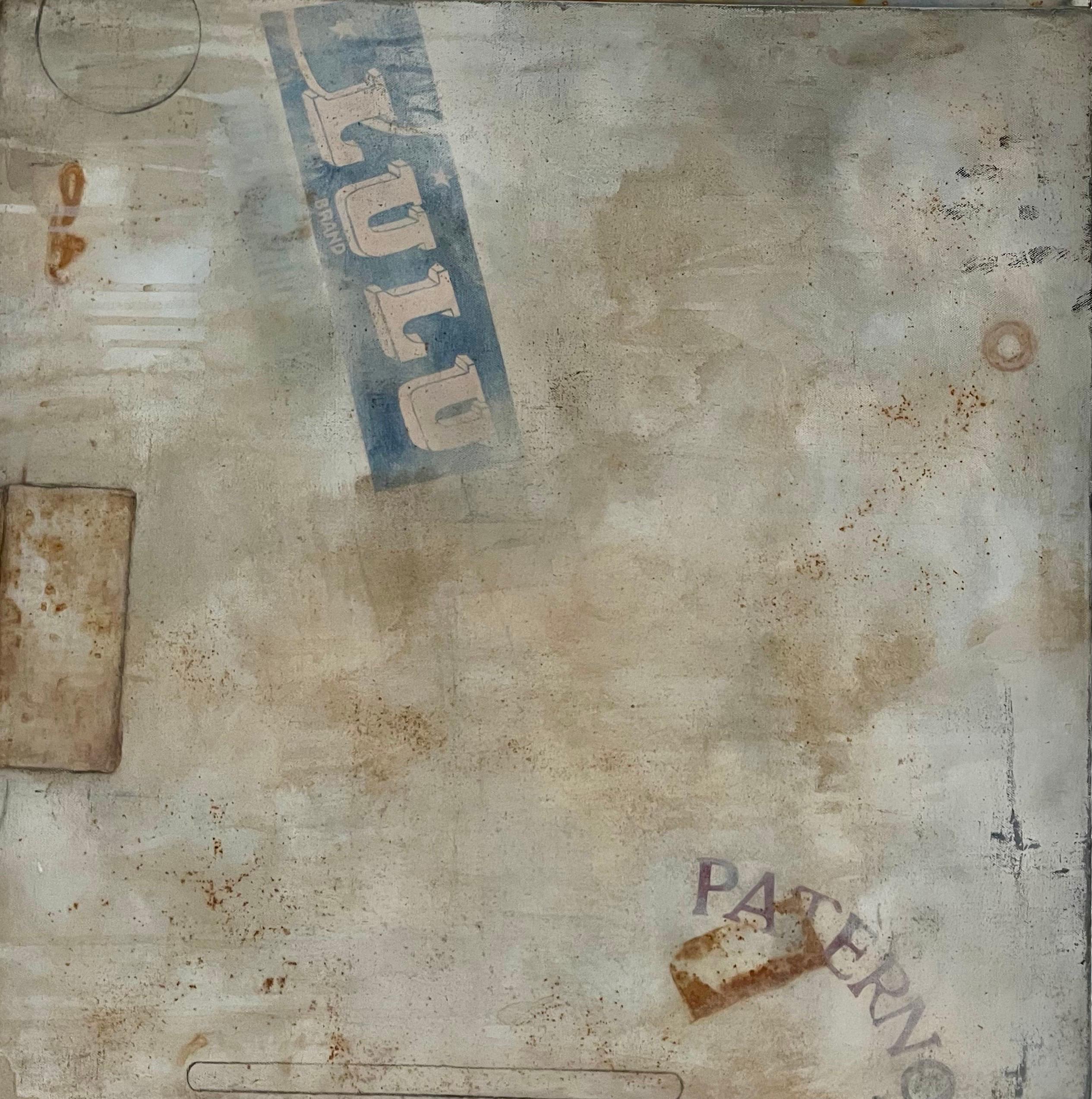 Large American Mod 1990s Mixed Media 