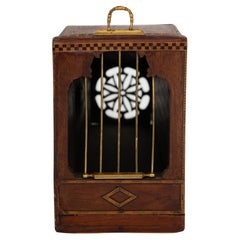 Carried on the Wing: 19th Century Travelers Bird Case with Brass Components