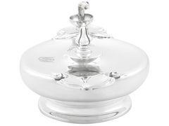 Carrington & Co 1920s Antique Sterling Silver Table Lighter