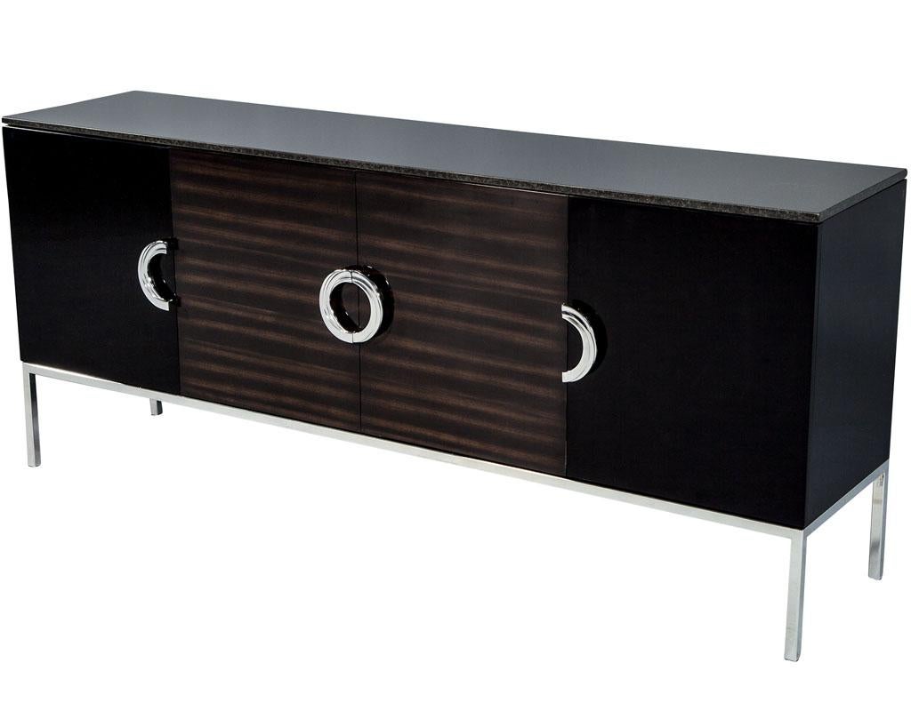 customized modern sideboard