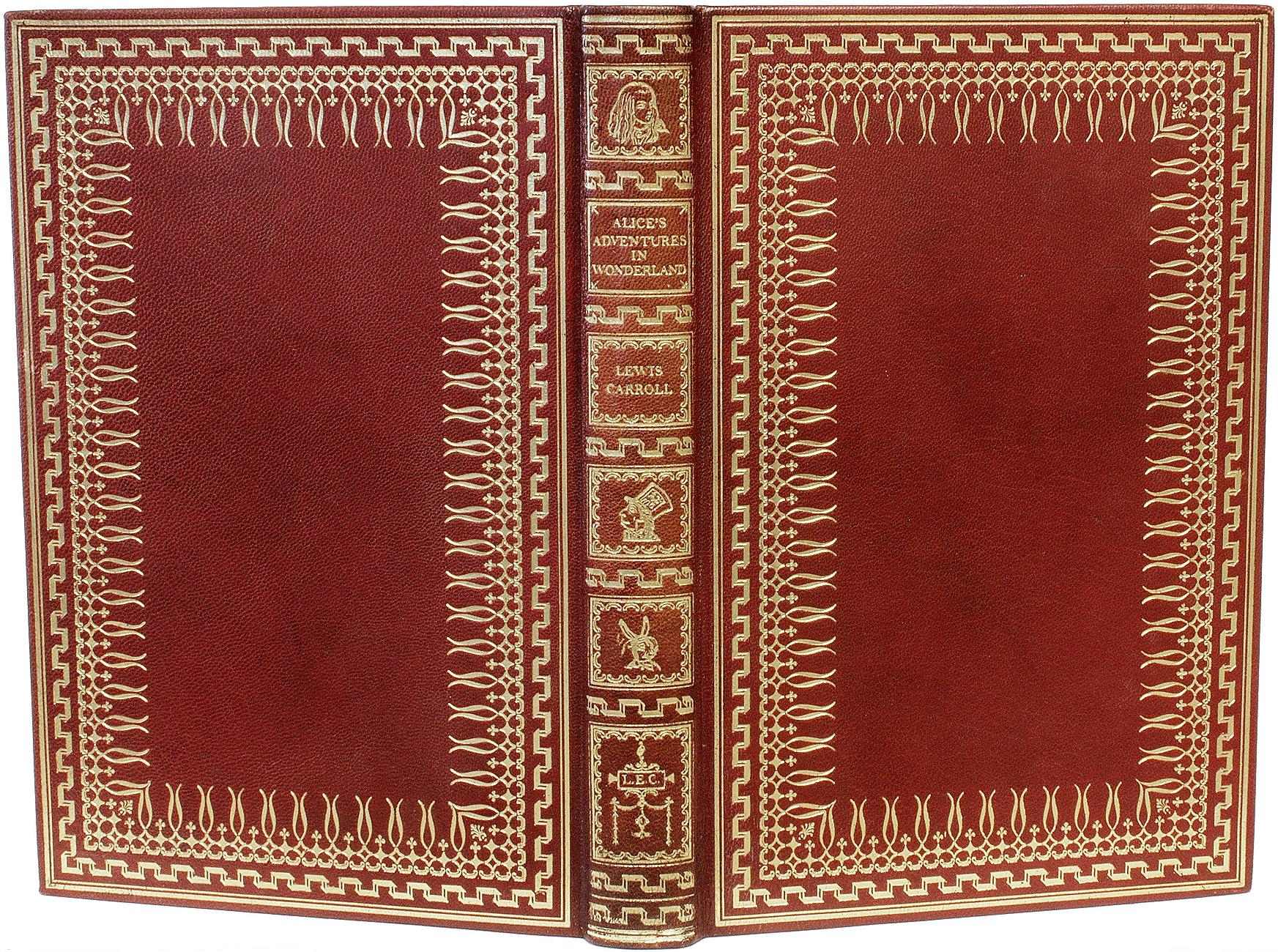 Américain Carroll - Alice au pays des merveilles et le miroir. CLUB D'ÉDITIONS LATÉRALES ET SIGNÉES ! en vente