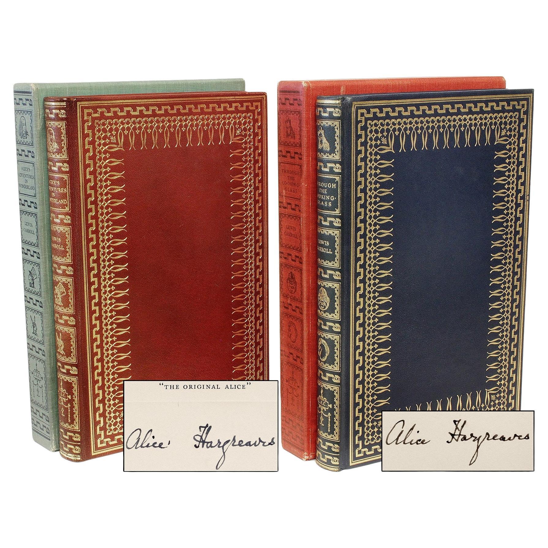 Carroll - Alice In Wonderland & Looking Glass. LIMTED EDITIONS CLUB BOTH SIGNED!