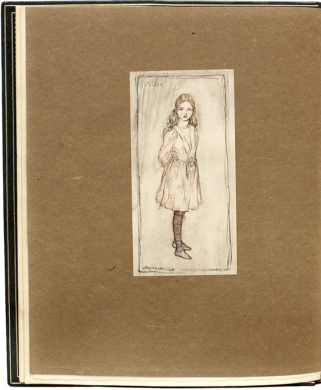 Début du 20ème siècle Carroll, Rackham, Alice's Adventures in Wonderland, édition limitée, 1907 en vente