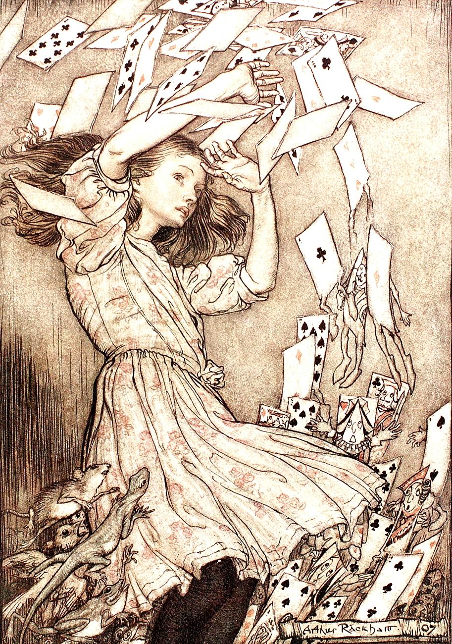 Cuir Carroll, Rackham, Alice's Adventures in Wonderland, édition limitée, 1907 en vente