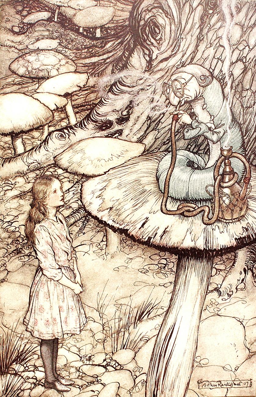 Carroll, Rackham, Alice's Adventures in Wonderland, Limited Edition, 1907 For Sale 1