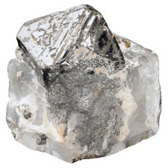 Carrollit auf Calcite mit Chalcopyrit