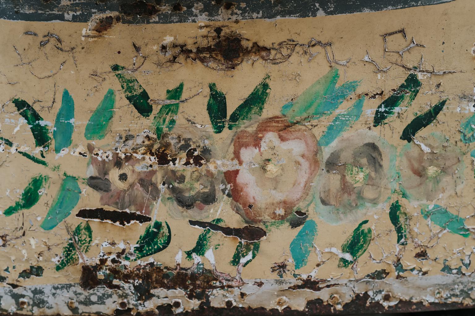 Hand-Painted carroussel/merry-go-round boat