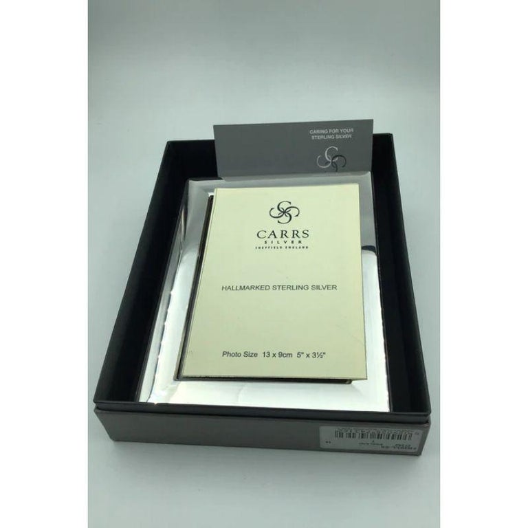 Carrs Silver Sterling Silver Picture Frame For Sale at 1stDibs