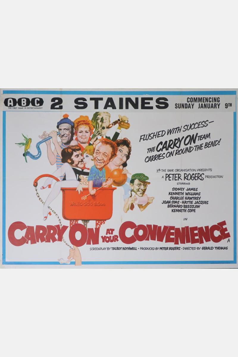 British Carry On At Your Convenience (1971) Poster For Sale