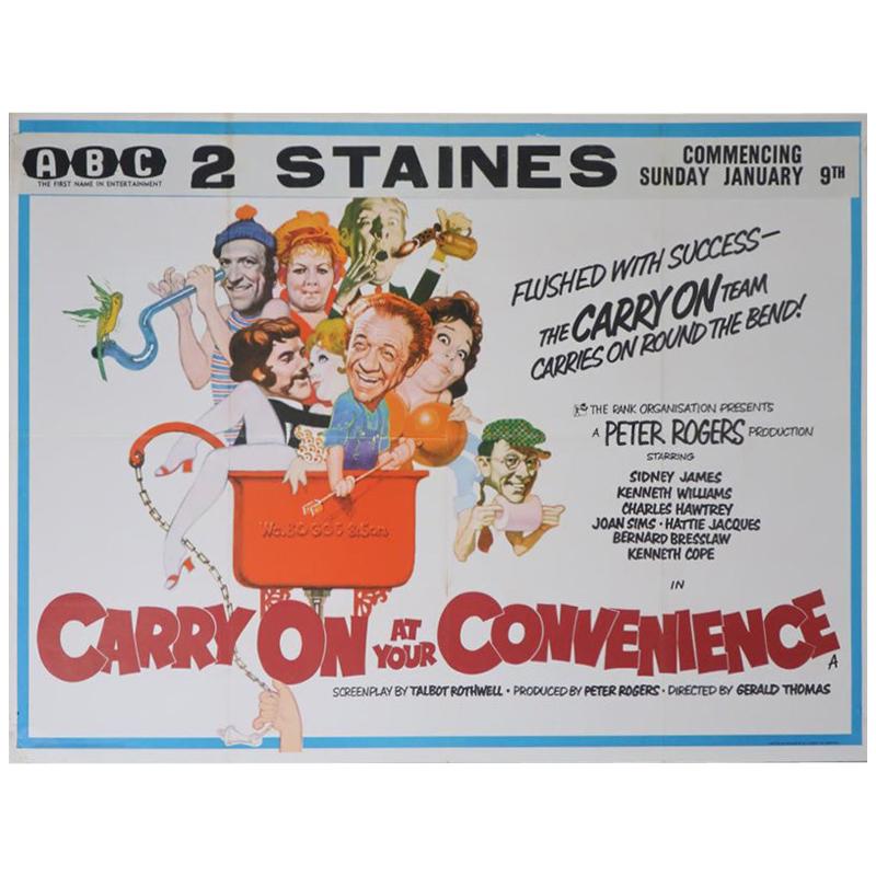 Carry On At Your Convenience (1971) Poster For Sale