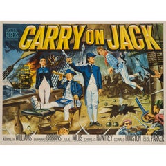 Carry on Jack Original British Film Poster, Chantrell, 1963