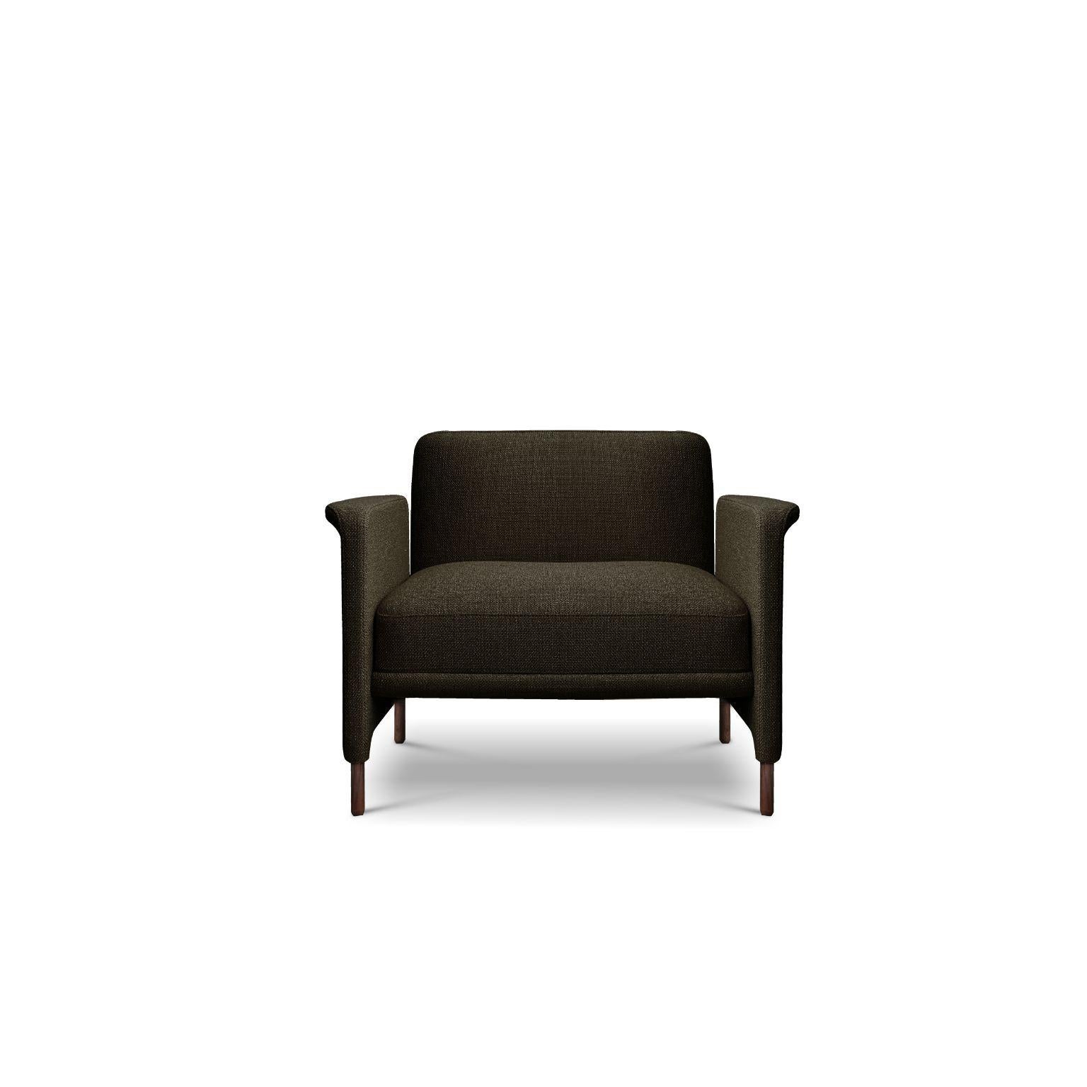 Modern Carson Armchair by Collector For Sale