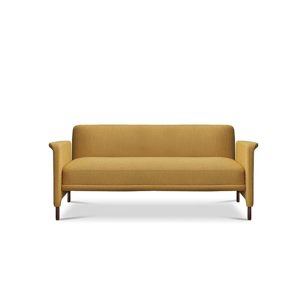 Carson sofa by Collector
Materials: Fully upholstered in fabric.
Solid walnut feet.
Dimensions: W 140 x D 81 x H 70 cm

Your favorite sofa will be the one that allows you to relax in a way that make your mind go effortlessly.
The Carson two