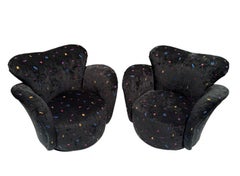 Silla giratoria escultural Funky Modern de Carson a pares