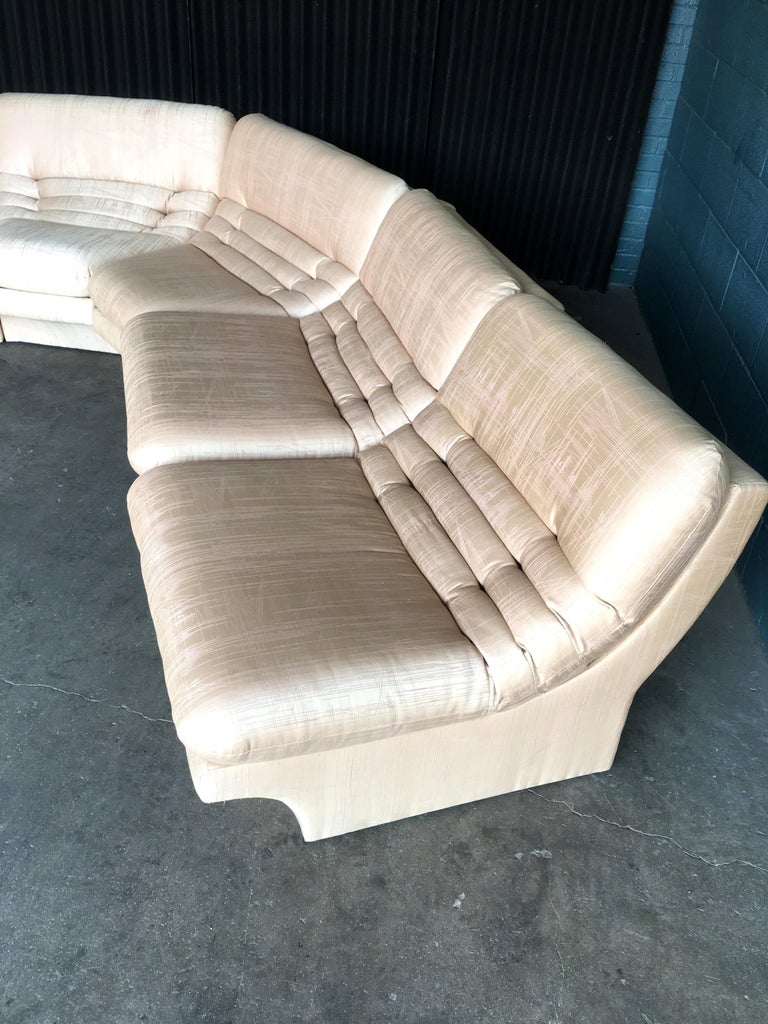 six piece sectional on Carson S Six Piece Midcentury Sectional With Lounge Chaise At 1stdibs