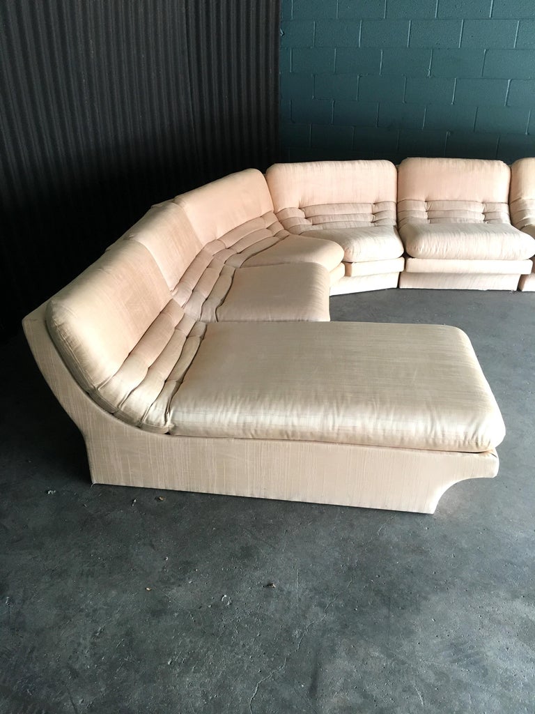 six piece sectional on Carson S Six Piece Midcentury Sectional With Lounge Chaise At 1stdibs