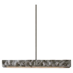 CARST Pendant Light, LED Light Fixture, solid textured cast Aluminium