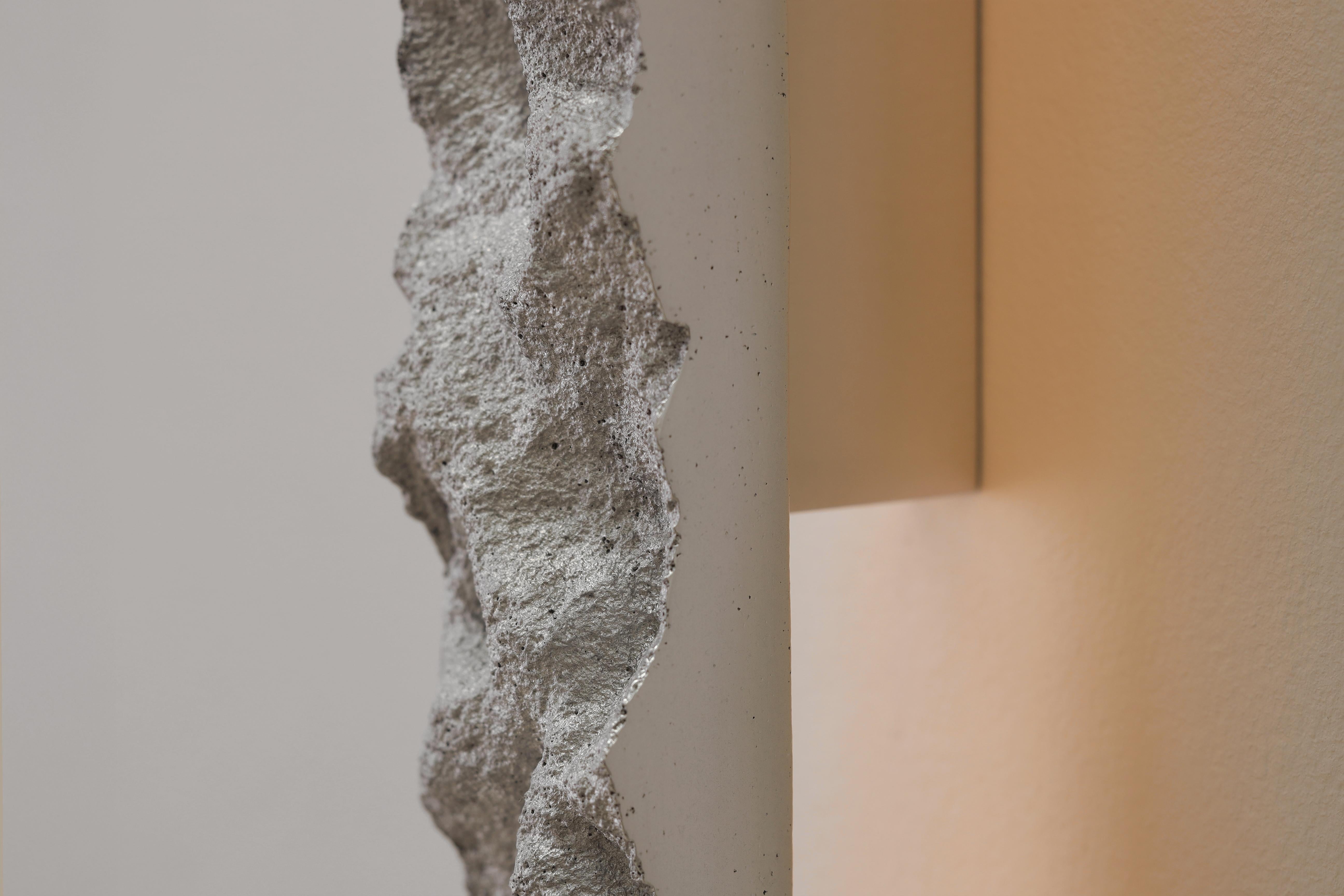 XXI secolo e contemporaneo Applique CARST, apparecchio a LED, in fusione di alluminio massiccio e testurizzato in vendita