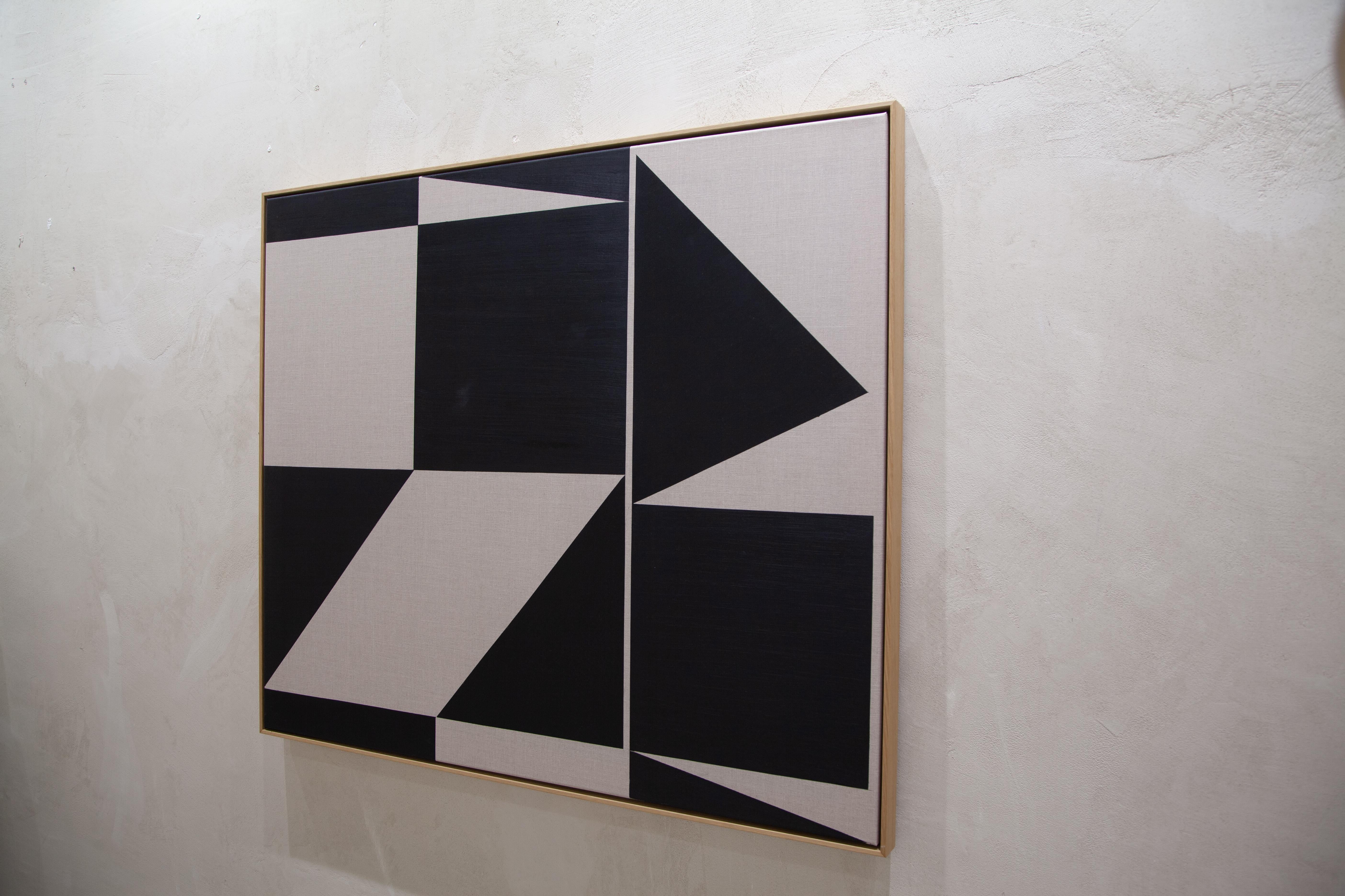 ABSTRACT Nuova opera d'arte in bianco e nero dell'artista contemporaneo Carsten Beck 2022 in vendita 2