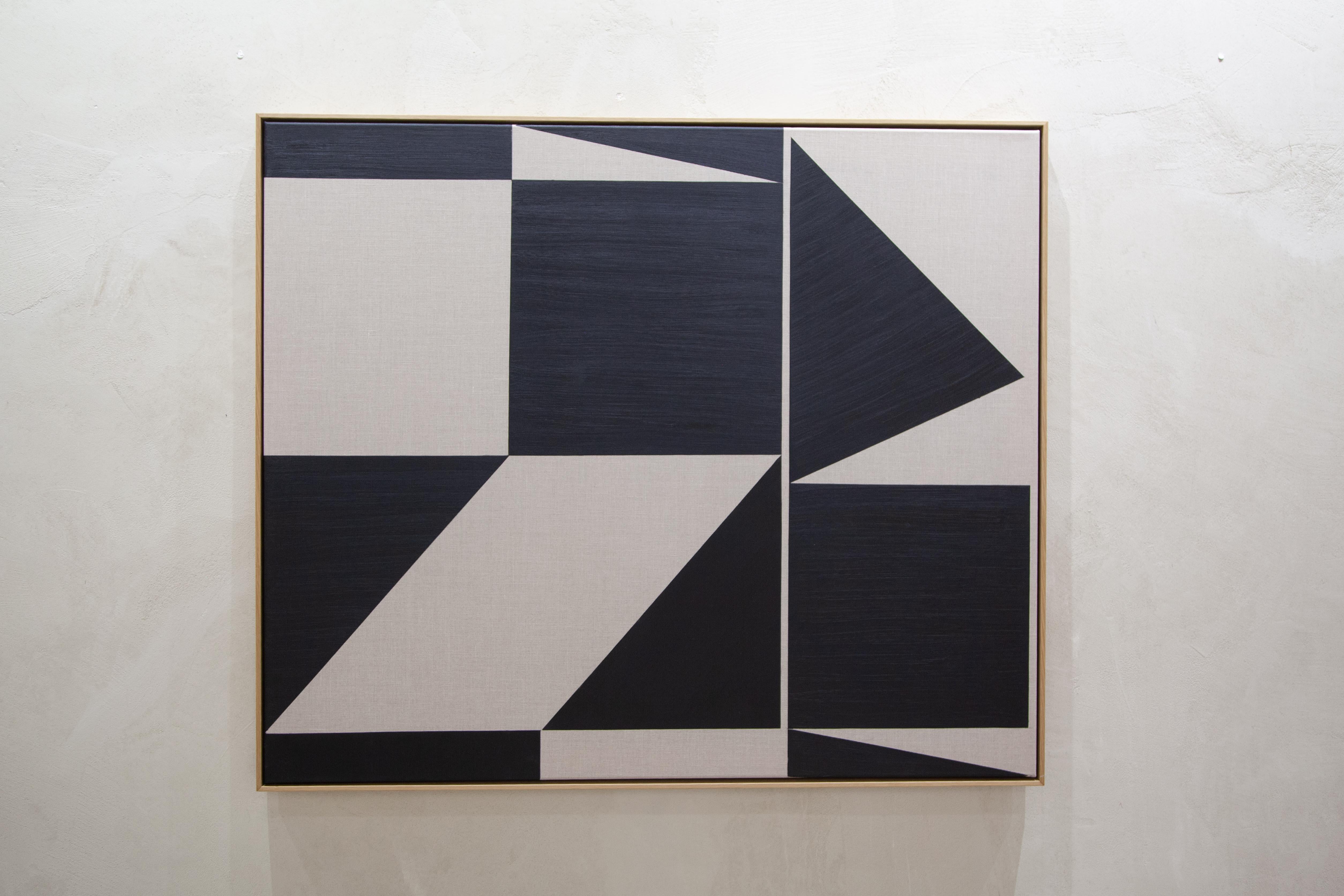 ABSTRACT Nuova opera d'arte in bianco e nero dell'artista contemporaneo Carsten Beck 2022 in vendita 3