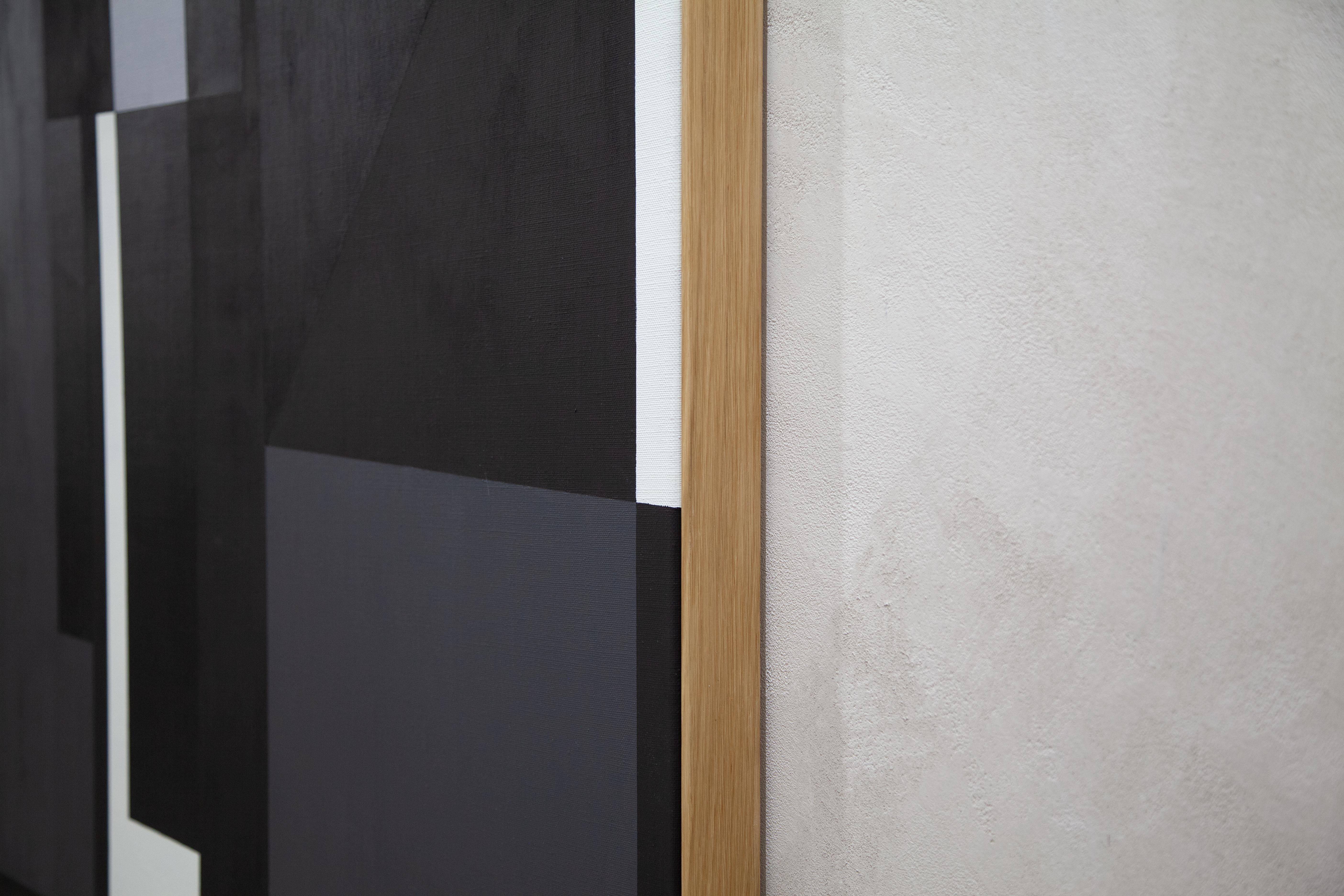 ABSTRACT Nuove opere in bianco e nero dell'artista contemporaneo Carsten Beck 2023 in vendita 1