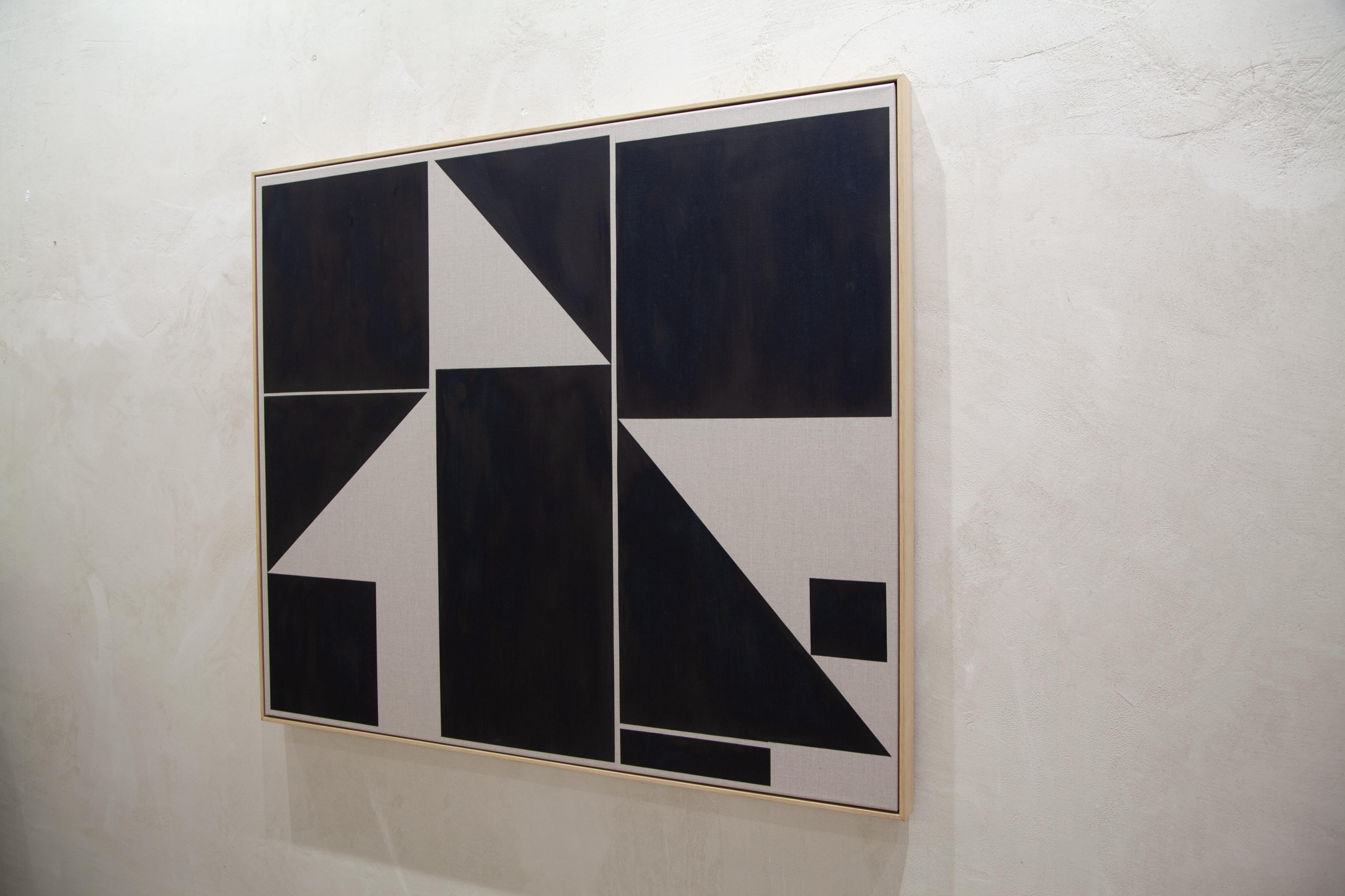 ABSTRACT Nuova opera d'arte in bianco e nero dell'artista contemporaneo Carsten Beck 2023 in vendita 2