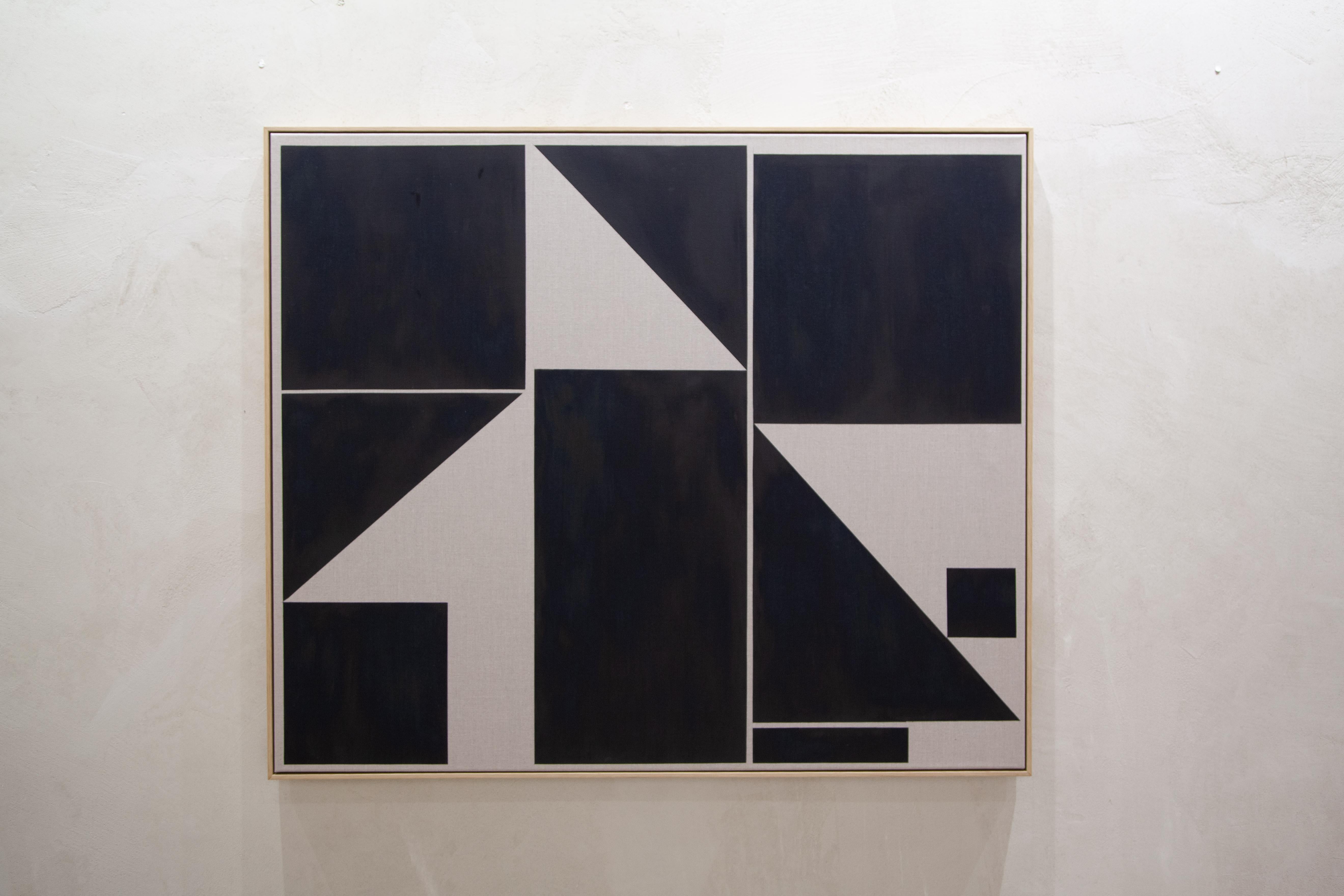 ABSTRACT Nuova opera d'arte in bianco e nero dell'artista contemporaneo Carsten Beck 2023 in vendita 3