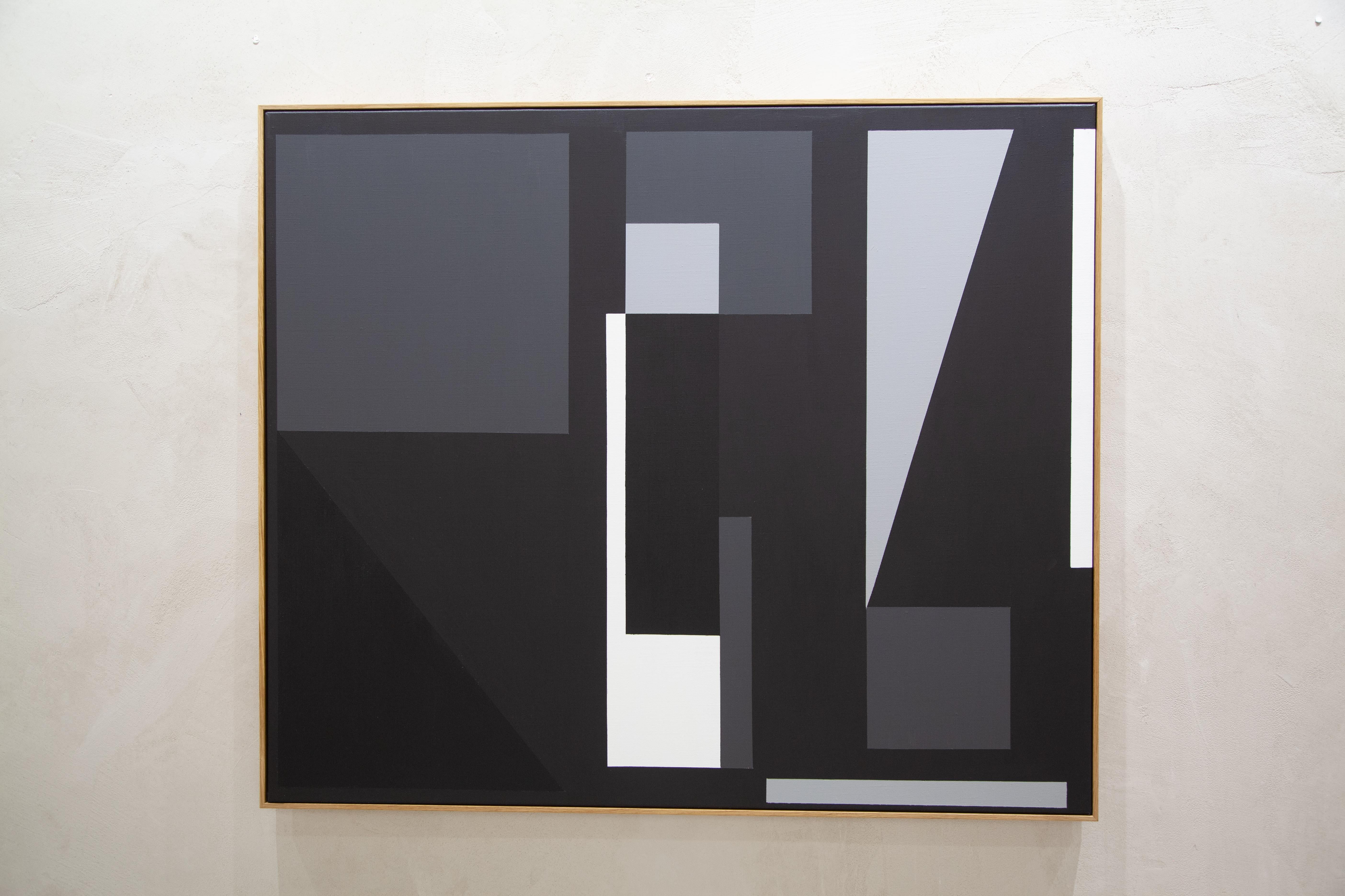 ABSTRACT Nuove opere in bianco e nero dell'artista contemporaneo Carsten Beck 2023 in vendita 3