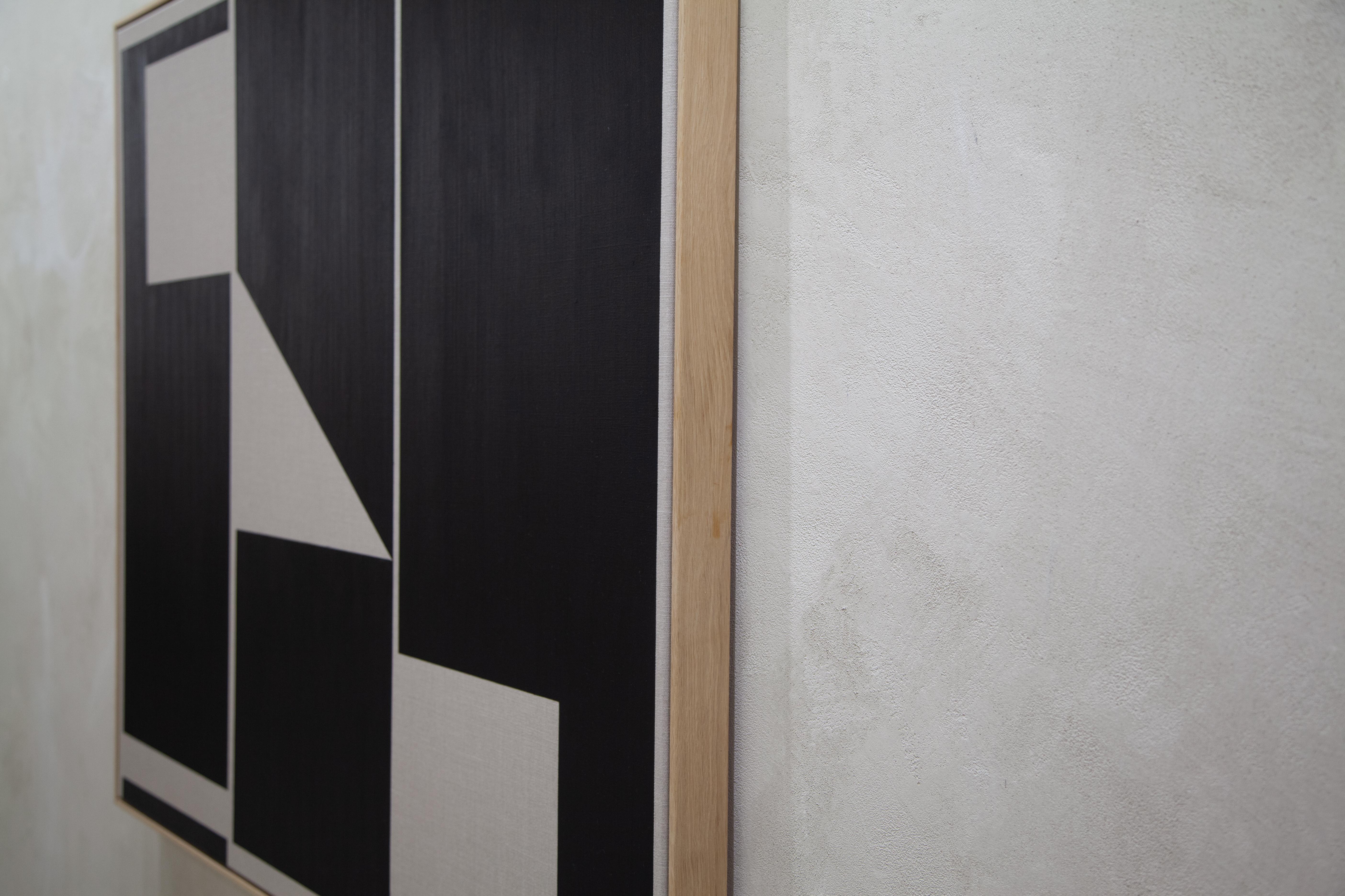 ABSTRACT Nuova opera d'arte in bianco e nero dell'artista contemporaneo Carsten Beck in vendita 1
