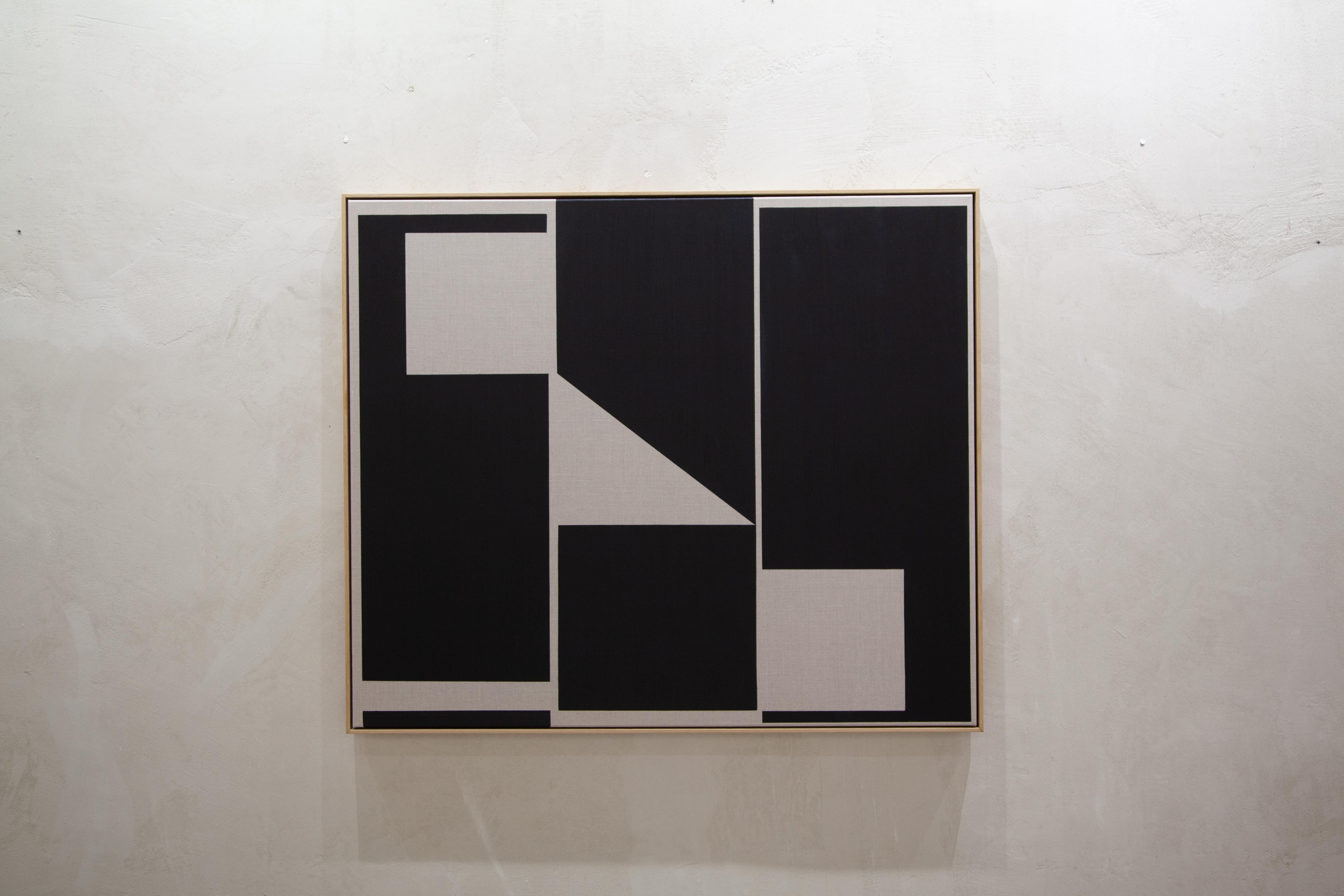 ABSTRACT Nuova opera d'arte in bianco e nero dell'artista contemporaneo Carsten Beck in vendita 3