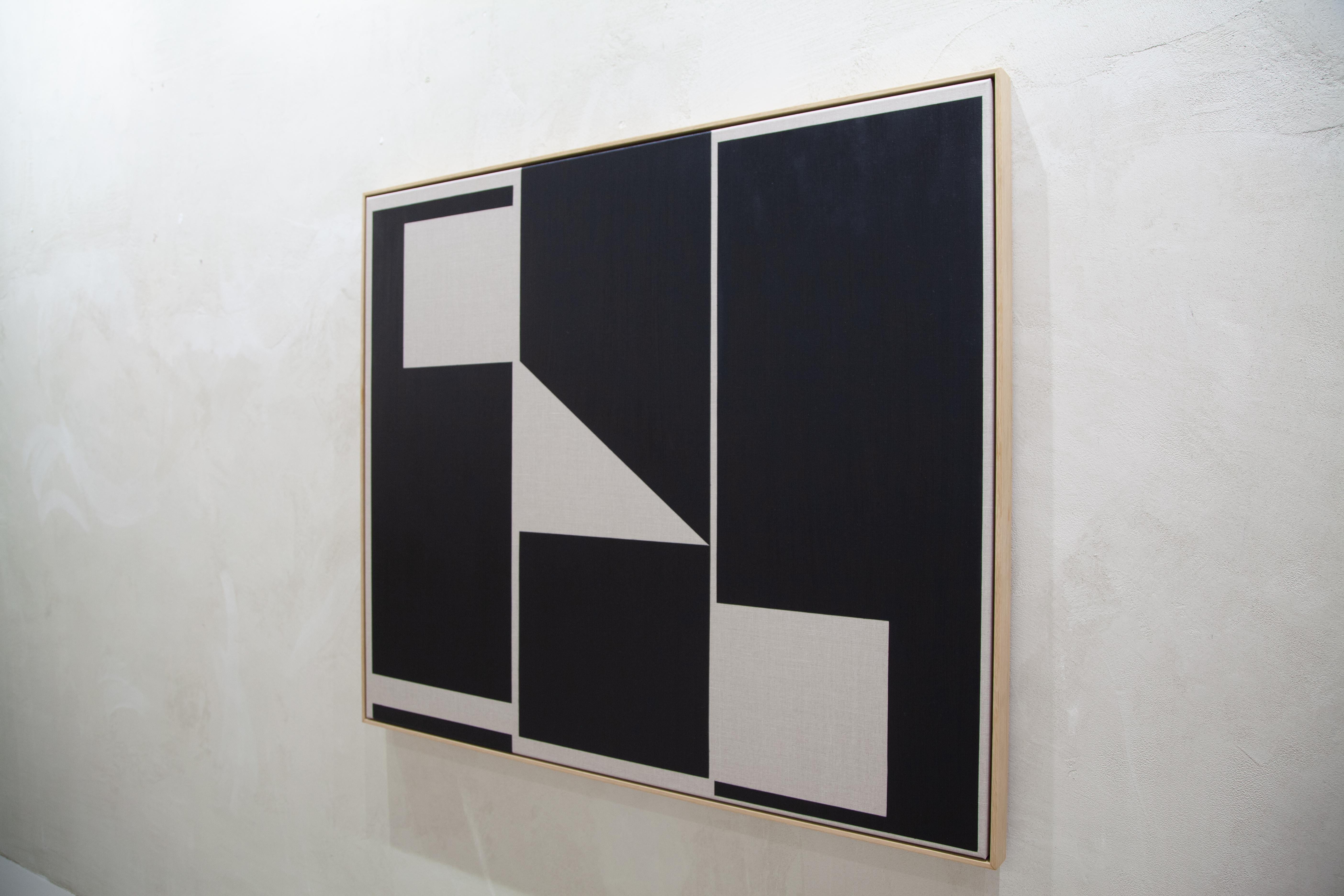 ABSTRACT Nuova opera d'arte in bianco e nero dell'artista contemporaneo Carsten Beck in vendita 4