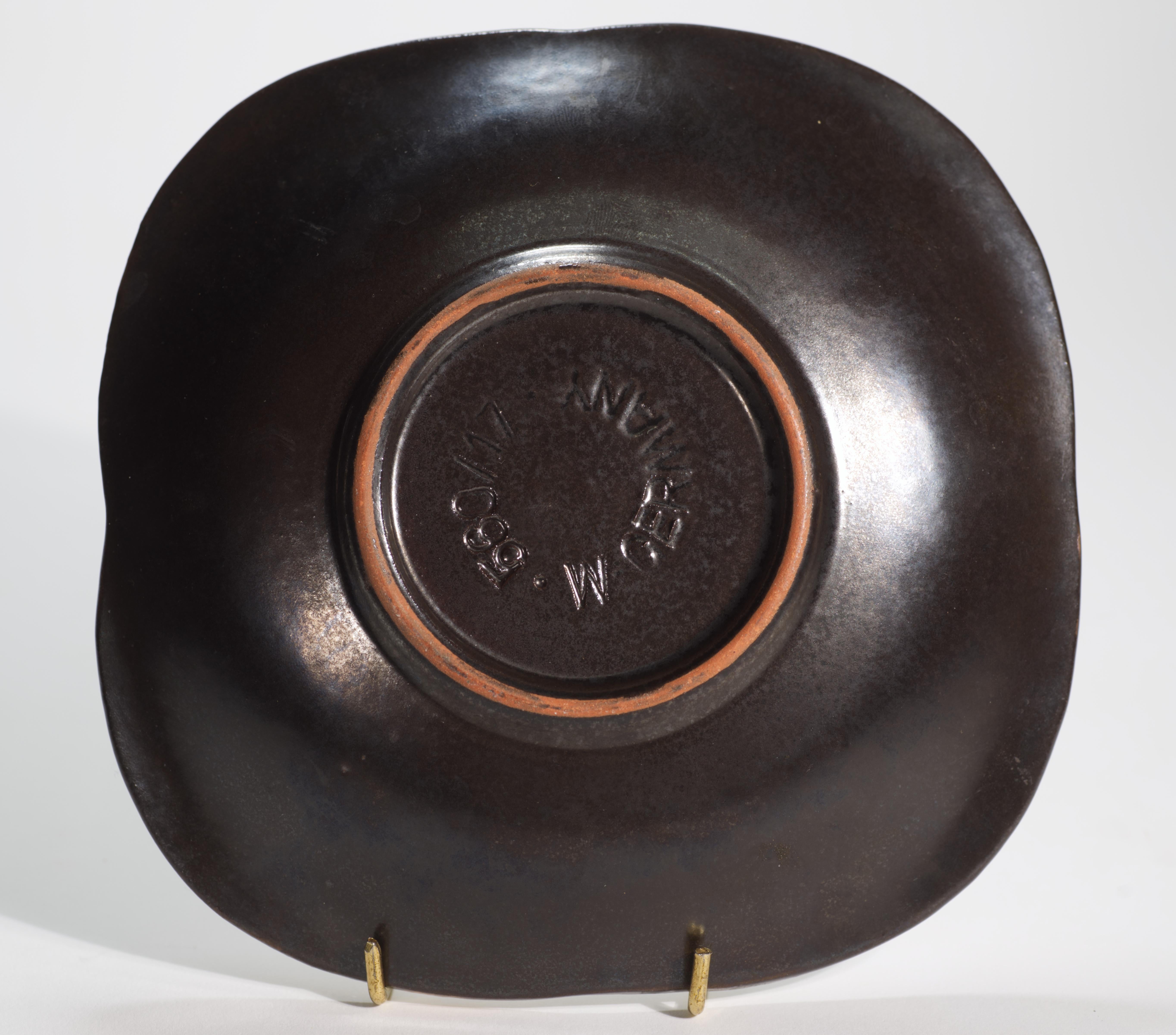 Juego de cuenco y jarrón Carstens Tönnieshof, Cerámica de Alemania Occidental, Década de 1960 Glaseado en venta