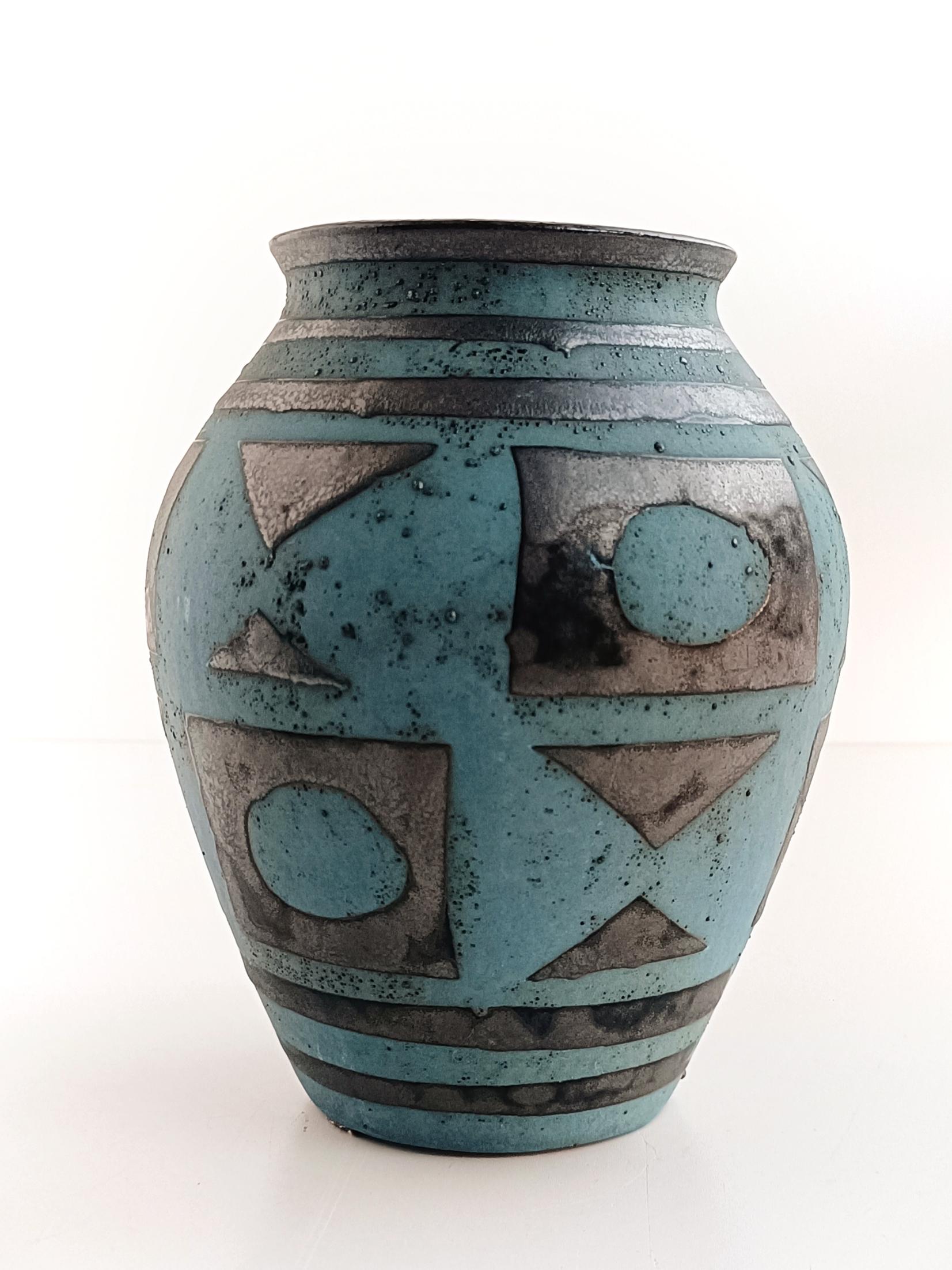 Milieu du XXe siècle Vases décoratifs Ankara d'Allemagne de l'Ouest du milieu du siècle dernier par Carstens Tönnieshoff, années 1950 en vente