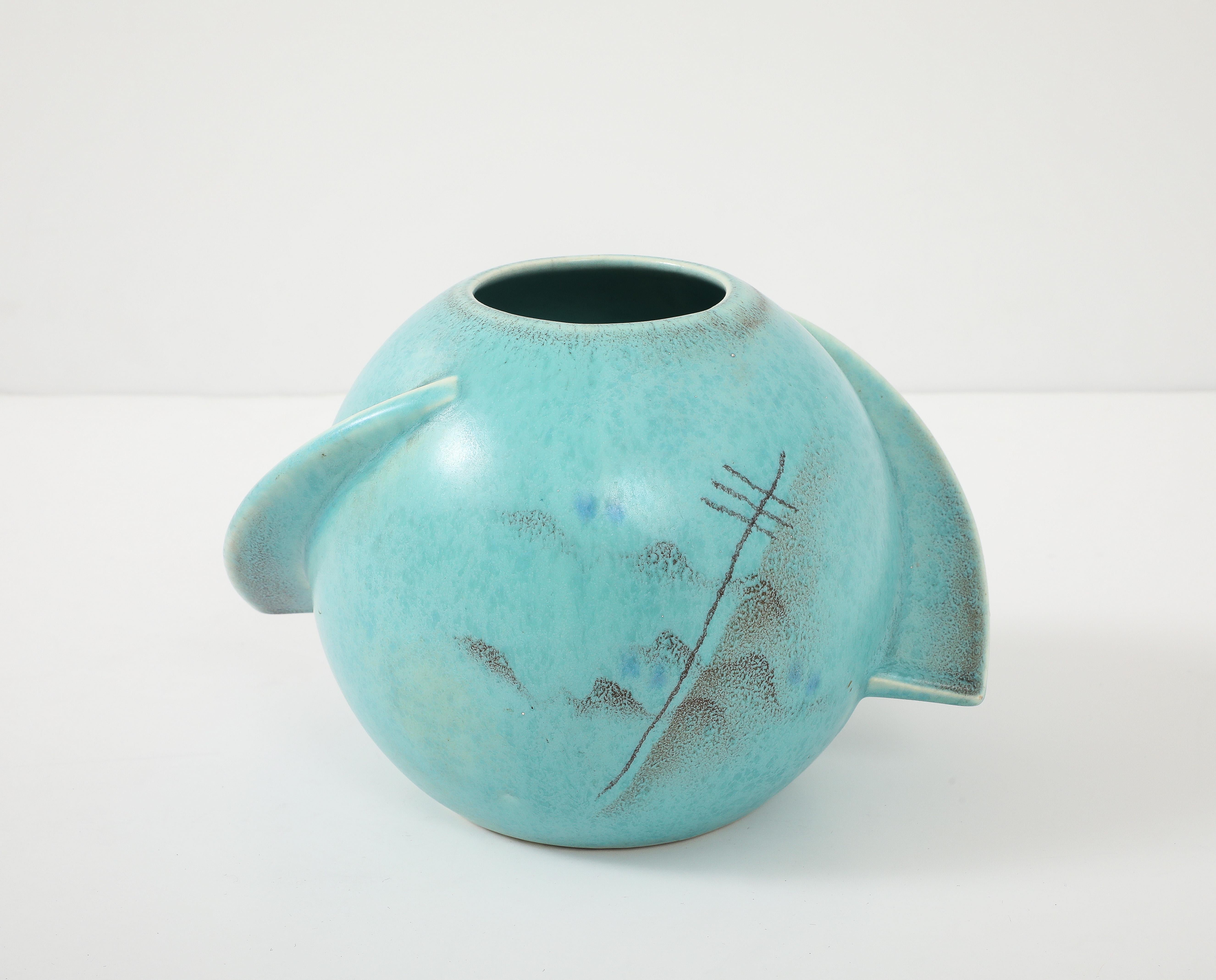 Vaso Art Deco Carstens & Uffrecht 1940 in vendita 4