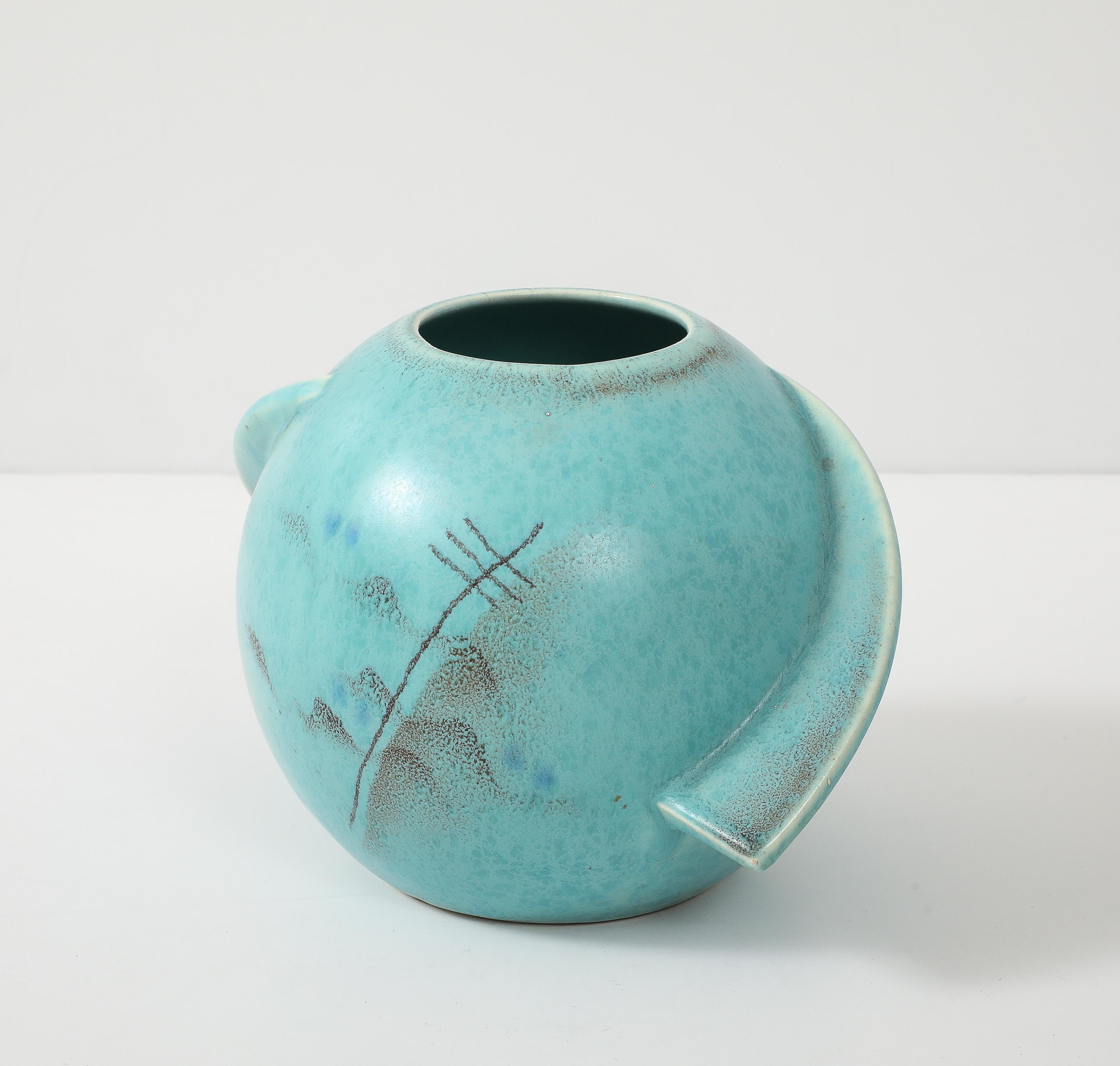 Vaso Art Deco Carstens & Uffrecht 1940 in vendita 5